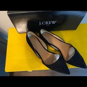 JCrew Zoe Suede d’orsay flats size 7